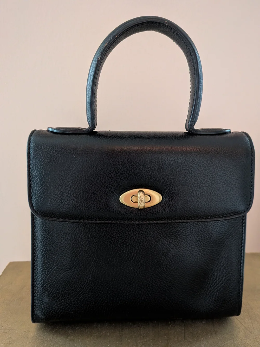 Coach Madison Gracie Black Bag  No. M4E-4413